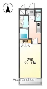 パークヒルズ庄町【2階】の間取り
