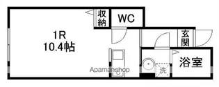 プランタン小田原【1階】の間取り
