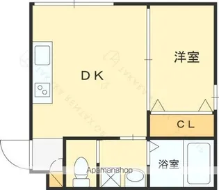 GMヒルズ藤田町【103号室】の間取り