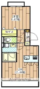 コンフォールメゾン西浅田【3階】の間取り