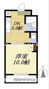 ビーハイヴ【1階】の間取り