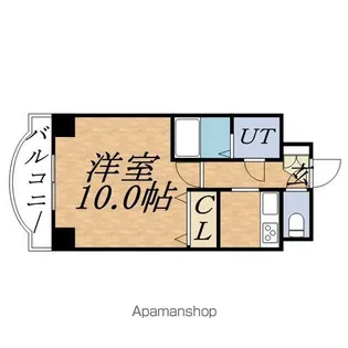 エステ・トーワ【8階】の間取り