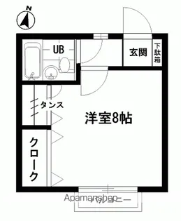 パル西郷【202号室】の間取り