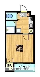 アベニュー門東町Ⅰ【306号室】の間取り