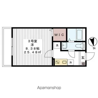 AJ南流山NORTHⅡ【1階】の間取り