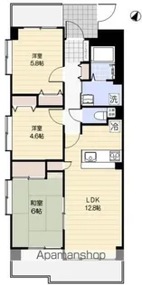 セザール川越南大塚【2階】の間取り