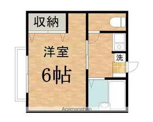 チェリーハイムB【2階】の間取り