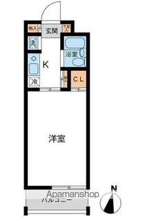 ウィンベルソロ春日部第1【203号室】の間取り