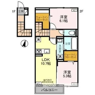 NEXTマム【2階】の間取り