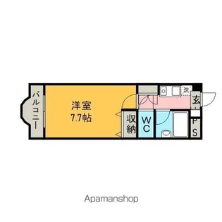 アーバニア成田【2階】の間取り