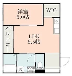 MAJOR大津Ⅲ【2階】の間取り