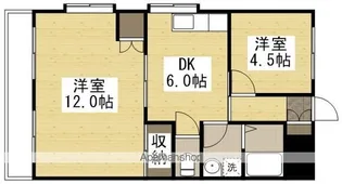 大和ビル【4階】の間取り