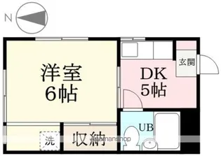 ハイドパーク【302号室】の間取り