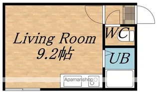 アクシス麻生【2階】の間取り