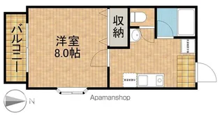 Kハウス【2階】の間取り