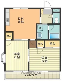ドームハウス【305号室号室】の間取り