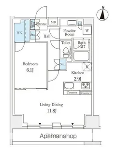 東京都練馬区豊玉北5丁目【マンション】の間取り
