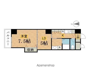 (仮)三崎町プロジェクト【302号室】の間取り