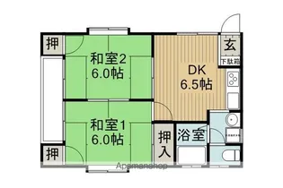 メゾン原【201号室】の間取り