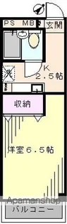 ラ・フォーレ【2階】の間取り