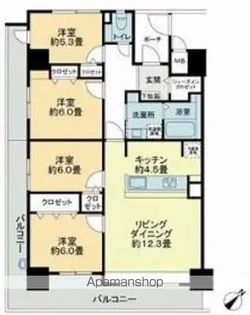 SOPHIA GARDEN博多【8階】の間取り