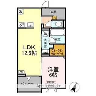 アリストベルトーヤ【3階】の間取り