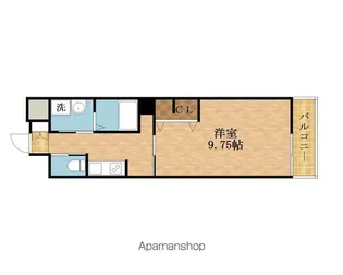 LIVE FLAT桜宮【6階】の間取り