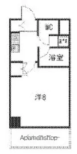 楽RAKU荘【405号室】の間取り