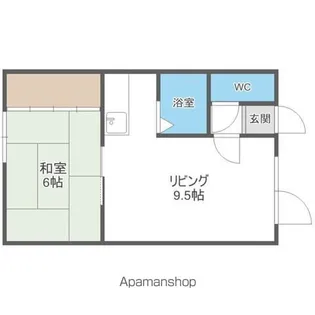マンション黄倉【2階】の間取り