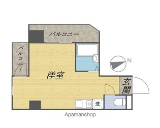 スカイコート早稲田第2【7階】の間取り