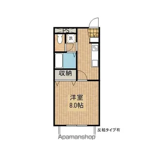 ジュネスルーセント【105号室】の間取り