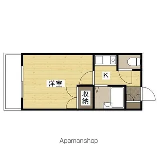 カルティエ城北通り【5階】の間取り