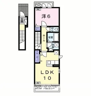 REDIA(レディア)【2階】の間取り