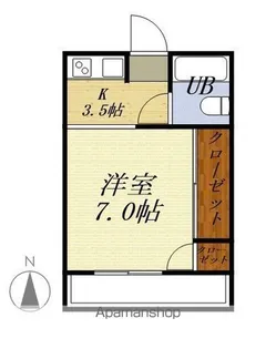 青雲荘【2階】の間取り