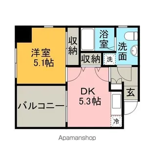 グランドサヴォイ【10階】の間取り
