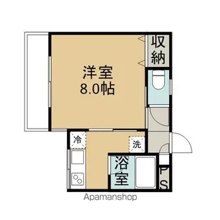 スカイヒルズ【203号室】の間取り