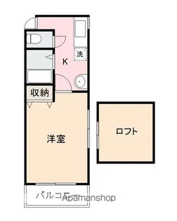 プレステージ宮脇【2階】の間取り