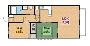十王ビルPARTⅡ【503号室】の間取り