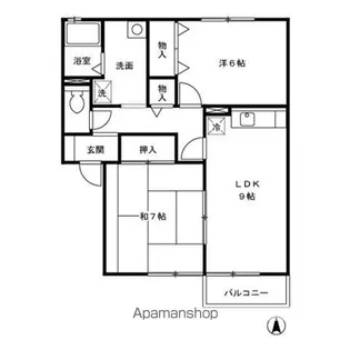 パークハイム【101号室】の間取り