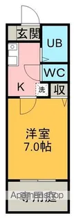 TN高畑【1階】の間取り