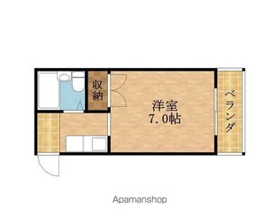 渡辺マンション【114号室】の間取り
