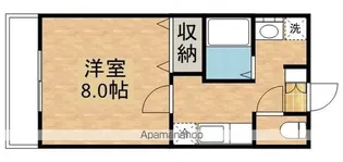 コーポマーメイド【1階】の間取り