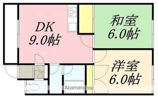 マンションパレス【F号室】の間取り
