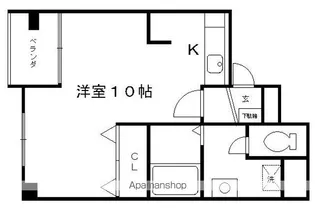 京都友禅文化会館【507号室】の間取り