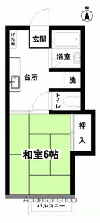 かたよせハウス【103号室】の間取り