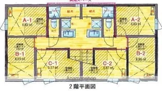 FUBAR 5 FOO【B-2号室】の間取り