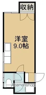 コーポピロッティ【104号室】の間取り