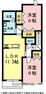 SGアネックスⅢ【2階】の間取り