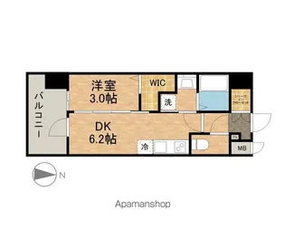 エステムコート名古屋セントリア【11階】の間取り