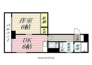サンパレスミシマ【305号室】の間取り